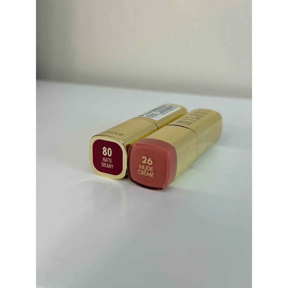 Milani Lipstick Set Women OS Berry Nude Matte Dreamy 80 Nude Creme 26 NWT